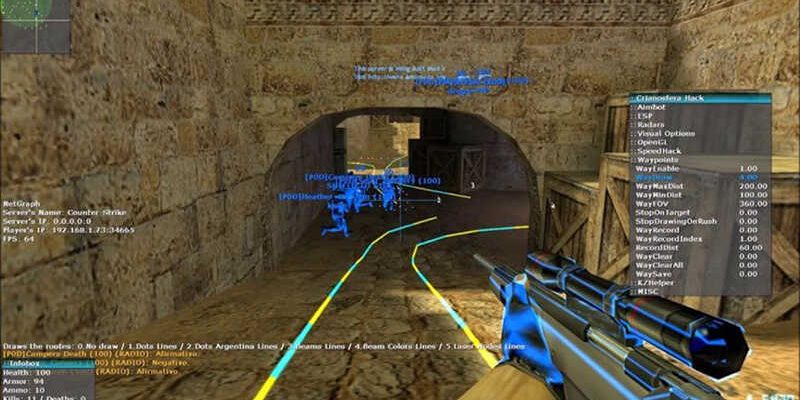 counter strike 1.6 aimbot